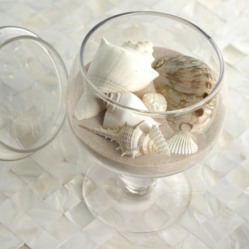 Tableclothsfactory 3 Pack | Clear Glass Apothecary Jars Candy Buffet Containers With Lids For Wedding Party Favor Decor thumb #1