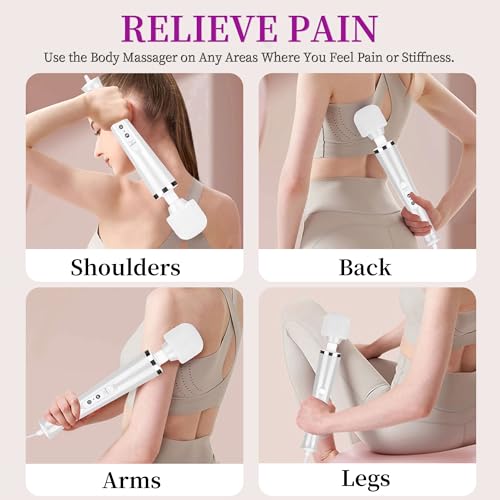 Vzvjtr VZ01-WHITE Wired Handheld Massager thumb #2