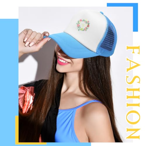 Image of 40 Pack Sublimation Blank Trucker Hat Bulk Wholesale Mesh Baseball Cap for Women Men DIY Hat Bar Party