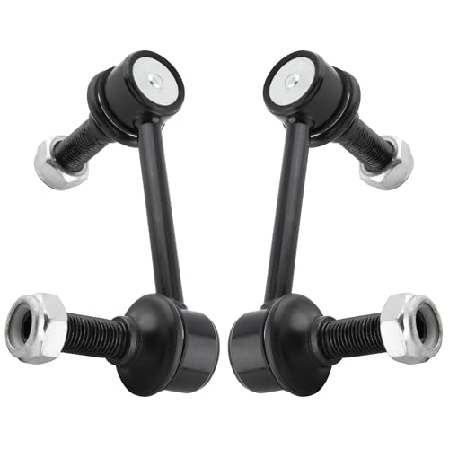 Rockplanet Sway Bar Link Front, Automotive Replacement Sway Bar Link Kits Compatible with Buick Chevy GMC Envoy Isuzu Ascender Olds Saab 9-7X Stabilizer Sway Bar Links, K80824, K80825