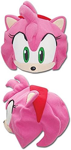 Great Eastern Sonic The Hedgehog Series: Amy Fleece Cap , Pink
