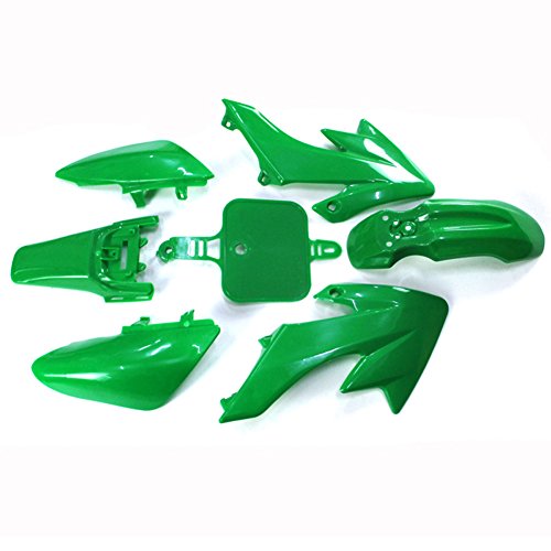 Tc-Motor Green Fender Plastic Fairing Kits Kit For Honda Xr50 Crf50 Chinese 50Cc 90Cc 110Cc 125Cc 140Cc 150Cc 160Cc Dirt Pit Bike #TOP1