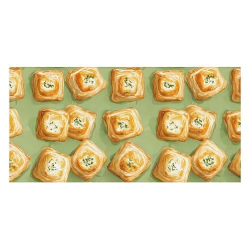 Goat Cheese Puff Printed Beach Towel Lightweight Swim Surfing Towels for Pool Travel Vacation 160x80cm