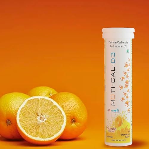 Image of Calcium and Vitamin D3 Tablets | 60 Sugar-Free Effervescent Calcium Tablets for Women & Men, Maximum Bone Density & Joint Health Support, Fast Absorbing Formula (Pack of 4)