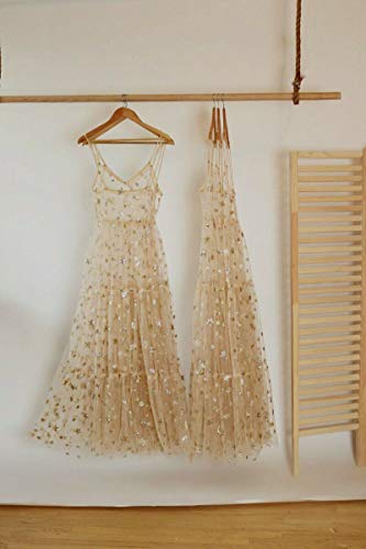 Women See Through Cover Up Straps Sleeveless Strappy Star Lace Mesh Beach Dresses Swimwear Bikini Cover Ups3