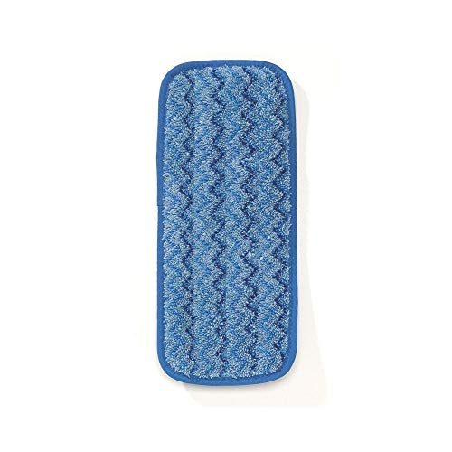 RUBBERMAID HYGEN Microfiber Pads for Microfiber Mopping System - Blue Wet Pad - 11" image 2