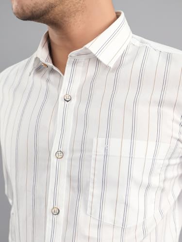 Image of Monte Carlo Mens Regular Fit Collared Full Sleeve Shirt (Pack of 1)