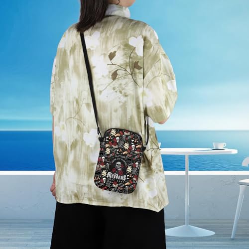 WCGXKO Smut Reader Gift Spicy Book Crossbody Bag Funny Cat Spicy Book Zipper Messenger Bag4