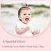 CÉLLOT 40Pcs Baby Snap Hair Clips Grosgrain Ribbon Tiny Baby Bows in 20 Colors for Infant Toddlers Fine Thin Hair (Twin Style)