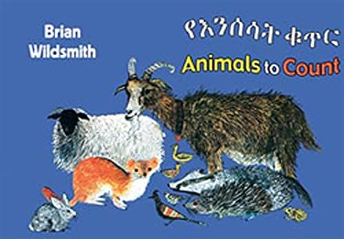 Animals to Count (Amharic and English Edition)