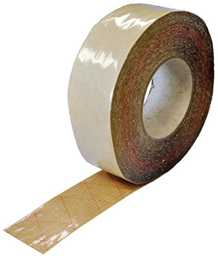 Preisvergleich Produktbild SILISTO Hochleistungs Doppelseitiges Sockelleistenklebeband 50mm x 50m, Transparent für Fußleisten, Teppiche und mehr
