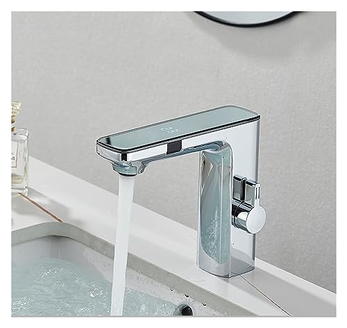 Grifo con sensor inteligente para evitar manchas en el lavabo mezclador de agua de baño 2
