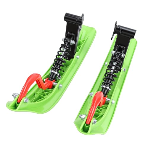Kit de conversion de skis pour VTT en ABS et métal avec 2 planches de luge - 4