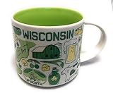 Series: Been There Series Across the Globe Collection Capacity: 14 ounces Material: Lead-free, BPA-free ceramic Design: Glossy finish with a Wisconsin theme Use: Ideal for hot drinks, suitable for home use