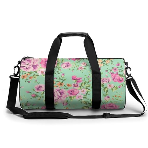 Duffel bag fleurs 45cm pour résoudre le manque de place en voyage
