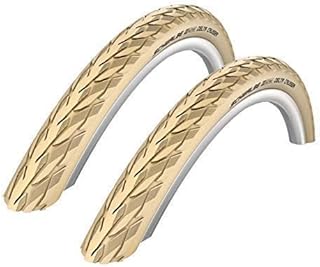 2 x Schwalbe Delta Cruiser Decke Creme ohne Reflex 37-622