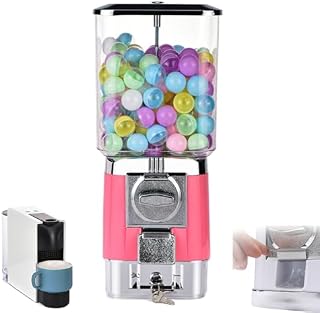 Máquina expendedora comercial para salas de juegos y venta al por menor, dispensa bolas hinchables, diseño de cápsula grande que funciona con monedas
