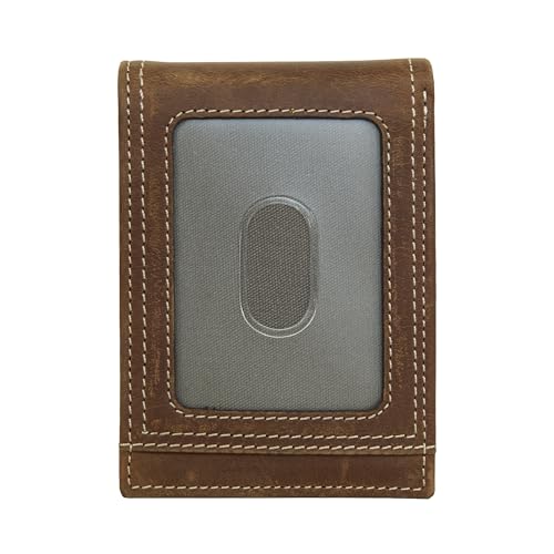 Wolverine Men's RFID Blocking Rugged Front Pocket Wallet (Avail in Cotton Canvas Or Leather)2