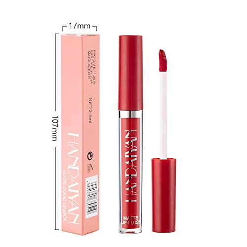 Girgbe Lip Gloss Makeup Liquid Lipstick Makeup Matte Long Lasting Waterproof Velvet Liquid Lip Stick Sexy Fashion Lips Make Up (6) #TOP4