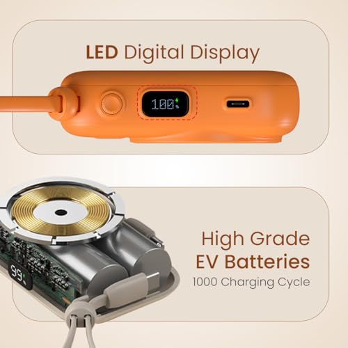 Portronics Store Portronics Power Shutter 10000mAh Powerbank, Orange - Image 6