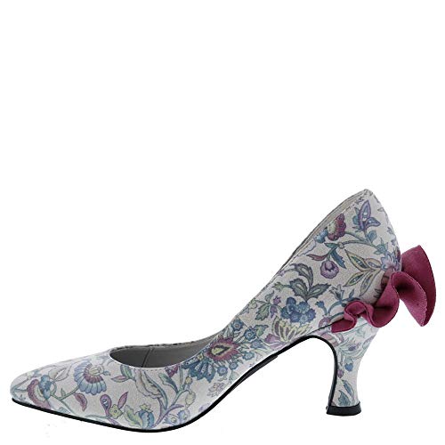 Bellini Clarise Women's Comfortable Ruffled 3 Inch Pointed Toe High Heel3