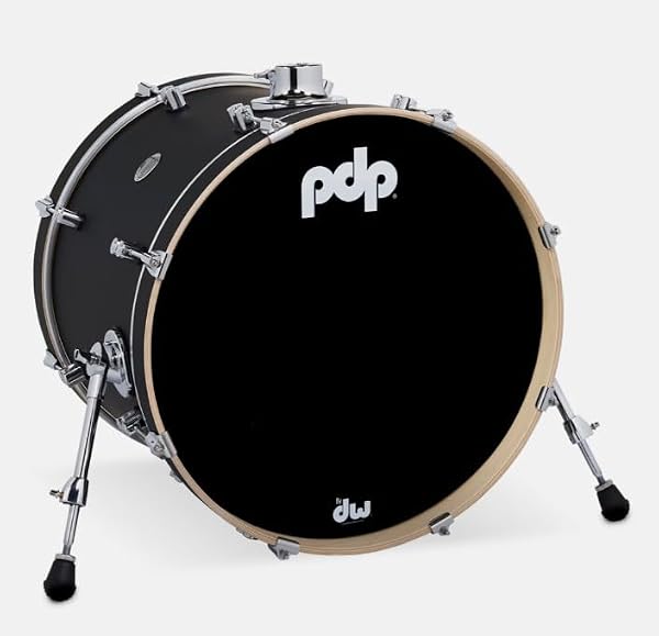 Pacific Drums Concept Maple Bębny Basowe, 20″ x 16″, Satin Black