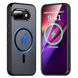 【MagSafe対応・マット質感】KWATUNG google pixel 10a 用 ケース magsafe対応 米軍MIL規格 グーグルピクセル10a 用 ケース マグネット搭載 マグセーフ対応 pixel10a 用スマホケース 薄型 耐衝撃 耐久性 傷防止 指紋防止 黄変防止 ぐーくるぴくせる10a 用スマホケース 半透明 マット仕上げ ブラック