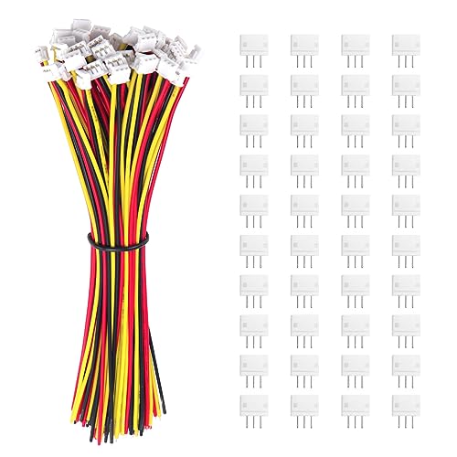 40 Paia JST 1.5 ZH 3 Pin Connettore Spina Micro JST ZH 3-Pin Maschio con 150mm 26AWG Cavo & Femmina