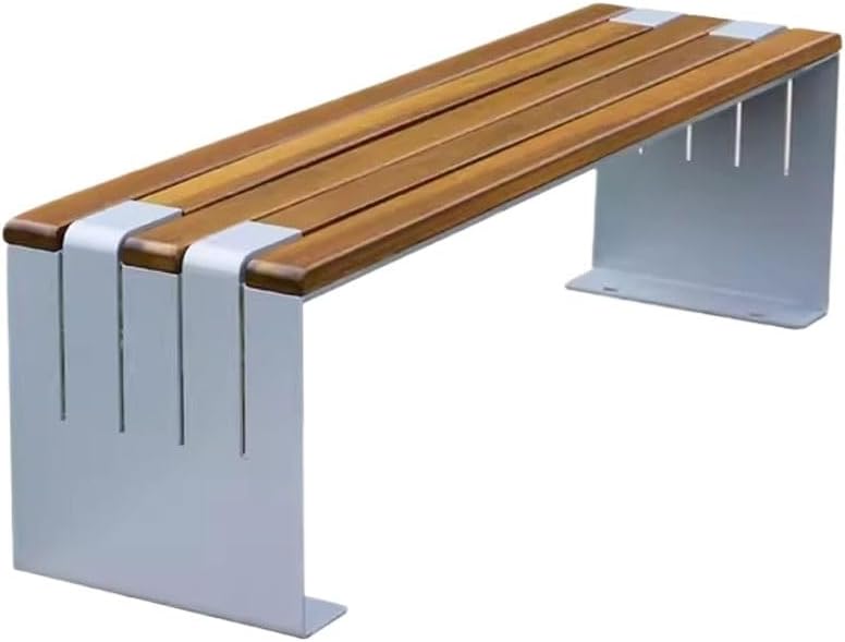 Patio Benches for Outdoors Leisure Chair Double Stool Backrest Bench Community Outdoor Garden Benches for Outdoors