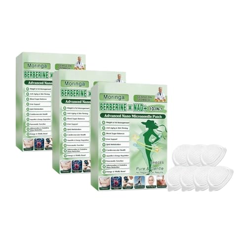Patch nano-micro-aiguilles enrichi en berbérine pour raffermir efficacement la peau