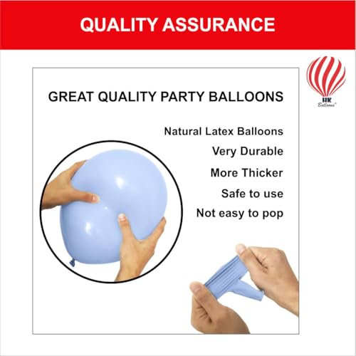 Image of HK Balloons Surprise Party Balloons For Husbund Birthday Decoration Kit For Husband OMG It's My Husband's Birthday Balloons Pack Of 50Pcs Red & White Them