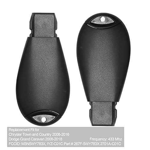 Télécommande 267F-5WY783X pour Dodge Grand Caravan de 2008 à 2015