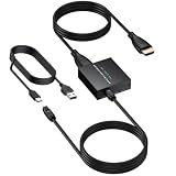 YGiTK eARC Audio Extractor 192KHz, convertitore da HDMI eARC/ARC a Toslink con display a 2.0/5.1, 24 bit DAC per TV/Soundbar/Amplificatore, supporta Dolby DTS 5.1, No CEC