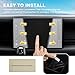 Karltys [Upgrade 2 Pack 2026 2025~2024 Land Rover Defender 90 110 130 Screen Protector 11.4-Inch [No Glare & Fingerprint] Tempered Glass Navigation Screen Protector Land Rover Defender Accessories