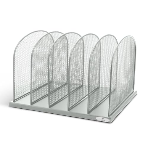Safco Onyx Hanging Desktop Organizer with 5 Horizontal Trays, Und...