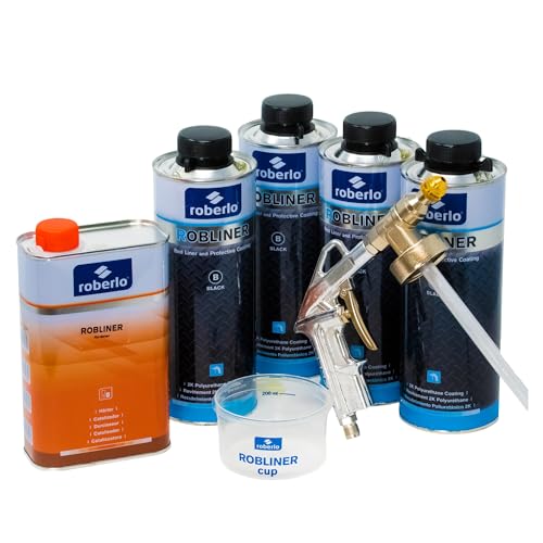 Robliner Professional Truck Bed Liner and Protective Coating Kit -