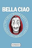  Bella Ciao G86299 Notebook: Journal, Planner, 6x9 120 Pages, Lined College Ruled Paper, Diary, Matte Finish Cover