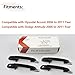RLB-HILON 1Set Exterior Door Handle Compatible with Hyundai Accent 2006 to 2011 Year, for Dodge Attitude 2006 2007 2008 2009 2010 2011 Year
