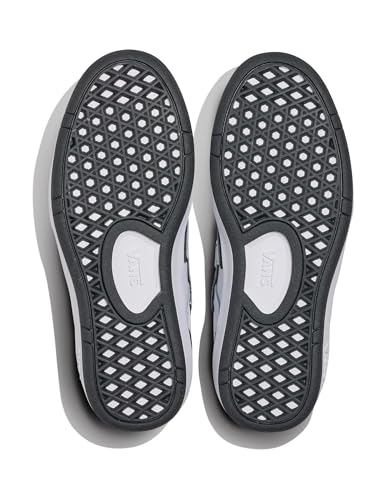 Vans Unisex Lowland CC V Shoe | '80s Retro Strap Sneakers for Men & Women, ComfyCush Soles Black/True White