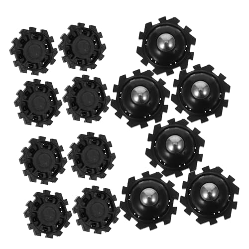 Alipis 32 Piezas Adhesive Caster Wheels Swivel Self Adhesive Appliance Rollers For Small Furniture Kitchen Air Fryers Makers And Storage Boxes