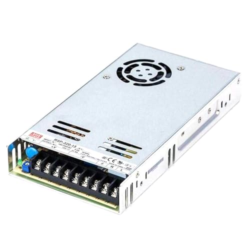 FerroFab RSP-320-15 15V 21.4A 320W AC-DC Single Output Switching Power Supply with PFC, for Industrial Automation, Reliable and Efficient
