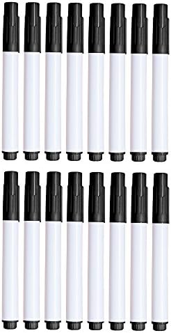 Low-Odor Black Dry Erase Markers 16-Count by Label Me Chalk