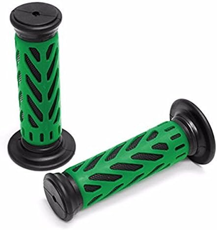 XKMT-Web Gel Style Hand Grips Green QUAD Compatible With KAWASAKI POLARIS SEADOO BOMBARDIER JET SKI ATV FOREMAN RECON RINCON Brute Force Prairie ATV BRUIN GRIZZLY KODIAK [B017QV94RU]