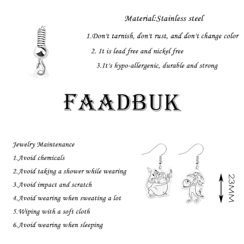 FAADBUK Pain and Panic Inspired Earring Pain & Panic Fandom Gift Pain & Panic Merchandise2