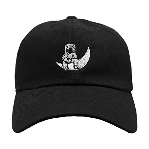 Nissi Man On The Moon Dad Hat (Black)
