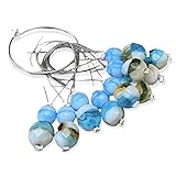 Böhmische Glasschliffperlen (8mm und 6mm)