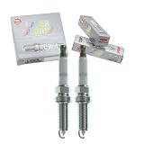 2 pc NGK 6043 ILZKAR7A10 Laser Iridium Spark Plugs