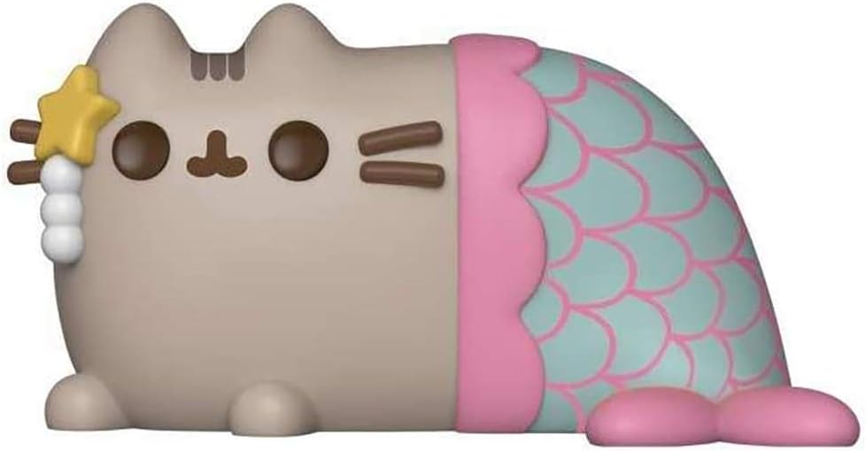Funko Pop Animation: Pusheen - Pusheen Mermaid Collectible Figure, Multicolor