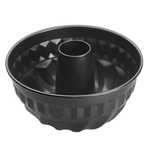 METALTEX Dolceforno - Molde Pudding, 11 x 22 x 4 cm, Color Negro