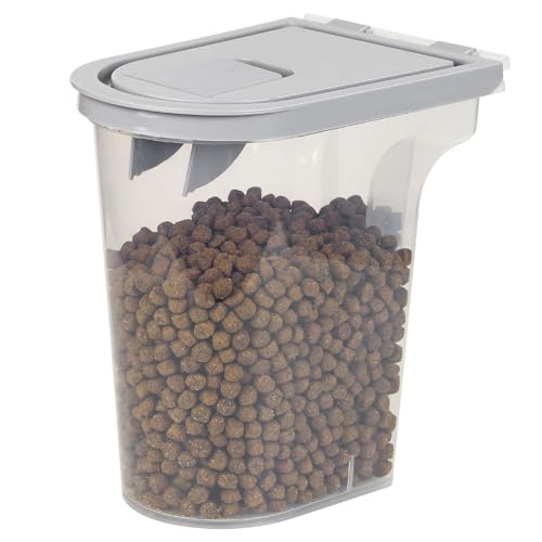 Taylor & Brown 6.5 Litre Airtight Pet Food Storage Container With Flip Up Pouring Spout Treats For Pet Dog Cat Bird Food Animal 3kg Dry Food Dispenser